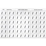 AVERY 43328 LABEL SIDE TAB  COLOUR CODE 25 X 38MM WHITE PACK 180