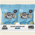 REAL NATURALS SHIITAKE MUSHROOM CHIPS SEA SALT 32G CTN12