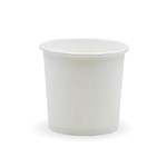 BIOPAK PAPER SAUCE BIOCUP 120ML4OZ WHITE PACK 50