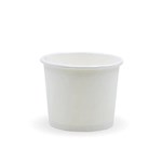 BIOPAK PAPER SAUCE BIOCUP 90ML3OZ WHITE PACK 50