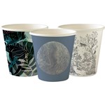 BIOPAK BIOCUP SINGLE WALL CUP ART SERIES 230ML PACK 50
