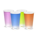 BIOPAK COLOURED COLD PAPER BIOCUP 500ML16OZ PACK 50