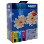 BROTHER LC39CL3PK INK CARTRIDGES COLOUR VALUE PACK 3