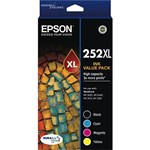 EPSON T2536 252XL INK CARTRIDGE HIGH YIELD VALUE PACK INCLUDES BLACK CYAN MAGENTA AND YELLOW