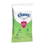 KLEENEX FACIAL TISSUE WET WIPES 15S