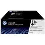 HP CE285AD NO 85A TONER CARTRIDGE BLACK TWIN PACK