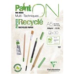 CLAIREFONTAINE PAINTON RECYCLED MULTI MEDIA PAD A5