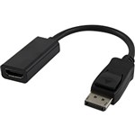 COMSOL DISPLAYPORT MALE TO HDMI FEMALE ADAPTER 20CM BLACK