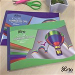 ARTO COLOURED ALUMINIUM FOIL CARD PAD A4