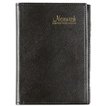2026 CUMBERLAND NORWICH SPIRAL DIARY PVC WEEK TO VIEW A6 BLACK