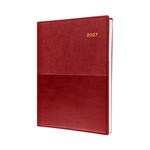 2027 COLLINS VANESSA DIARY DAY TO PAGE 1 HOUR A5 RED
