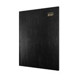 2027 DEBDEN KYOTO DIARY CARBON OFFSET RECYCLED A4 WEEK TO VIEW 1HR BLACK