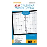 DEBDEN PR2300 PERSONAL DAYPLANNER REFILL  MONTH TO VIEW