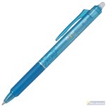 PILOT FRIXION CLICKER RETRACTABLE ERASABLE GEL INK PEN 05MM LIGHT BLUE
