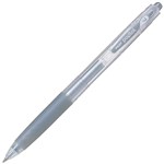 PILOT POPLOL RETRACTABLE GEL INK PEN 07MM SILVER BOX 12