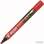 PILOT SCA400 PERMANENT MARKER CHISEL 40MM RED