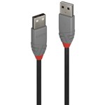 LINDY 36691 ANTHRA LINE USBA TO USBA 20 CABLE 05M BLACK