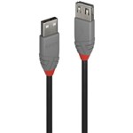 LINDY 36703 ANTHRA LINE USBA 20 EXTENSION CABLE 2M BLACK