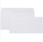 CANDIDA DL ENVELOPES NON SECRETIVE WALLET PLAIN FACE SELF SEAL WHITE BOX 500