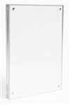 PREMIUM MAGNETIC ACRYLIC FRAME   A4 SIZE 320 X 230MM  MODERN LUCITE STYLE