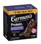 CARMANS DOUBLE DARK CHOCOLATE PROTEIN BAR BULK PACK OF 10