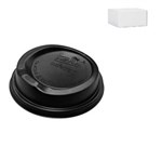CASTAWAY LID SIPPER BLACK TO SUIT 8 12 16OZ CTN 1000