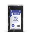 AUSTAR CONTRACTOR BIN LINER HEAVY DUTY 120 LITRE BLACK CTN200