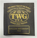 TWG TEA SILKEN BAGS INDIVIDUALLY WRAPPED ENGLISH BREAKFAST PACK OF 100