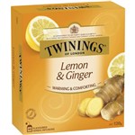 TWININGS TEA BAGS LEMON  GINGER PACK 80