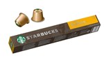 STARBUCKS NESPRESSO COMPATIBLE BLONDE ESPRESSO COFFEE PODS PACK OF 10