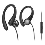 PHILIPS INEAR SPORTS EARBUDS WIRED WITH MICROPHONE BLACK