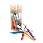 EDUCATIONAL COLOURS JUMBO PAINT BRUSHES PACK 30