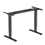 ERGOVIDA DUAL MOTOR SIT STAND DESK BLACK FRAME ONLY