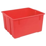 ELIZABETH RICHARDS HEAVY DUTY STORAGE BIN RED