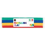 EDUCATIONAL COLOURS MODELLING CLAY 500G MULTICOLOUR