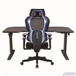 BURO X POWERA SENTINEL GAMING CHAIR AND BURO X POWERA FRONTIER HEIGHT ADJUSTABLE GAMING DESK BUNDLE