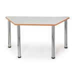 QUORUM GEOMETRY MEETING TABLE TRAPEZOID 1500 X 750MM