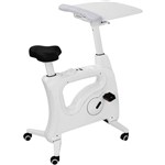 SYLEX SPIN DESK BIKE WITH LAPTOP TRAY WHITE