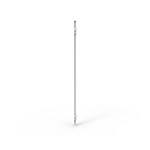 RAPIDLINE SHUSH30 SCREEN JOINING POLES 120 DEGREE 900 X 30 X 30MM WHITE SATIN