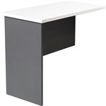 RAPID WORKER CR6 WORKSTATION DESK RETURN 900 X 600MM WHITEIRONSTONE