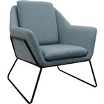 RAPIDLINE CARDINAL VISITOR CHAIR ARMS BLUE