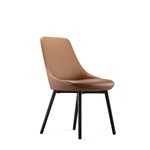 RAPIDLINE EROS BREAKOUT CHAIR 530 X 580 X 830MM AMBER PU
