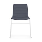 RAPIDLINE SLED BASE CHAIR FRENCH NAVYWHITE