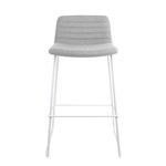RAPIDLINE PIXEL BAR STOOL LIGHT GREYWHITE