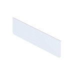 RAPIDLINE ARCH PERFORATED MODESTY PANEL 1300 X 300 X 20MM WHITE