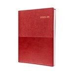 20252026 COLLINS VANESSA FINANCIAL YEAR DIARY DAY TO PAGE A4 RED