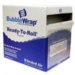 BUBBLE WRAP 750MM PERFORATED ROLL 350MM X 50M CLEAR