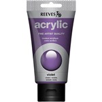 REEVES PREMIUM ACRYLIC PAINT 75ML TUBE VIOLET