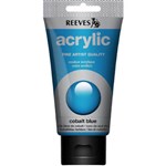 REEVES PREMIUM ACRYLIC PAINT 75ML TUBE COBALT BLUE