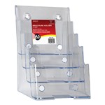 DEFLECTO 77901 BROCHURE HOLDER A5 4 TIER